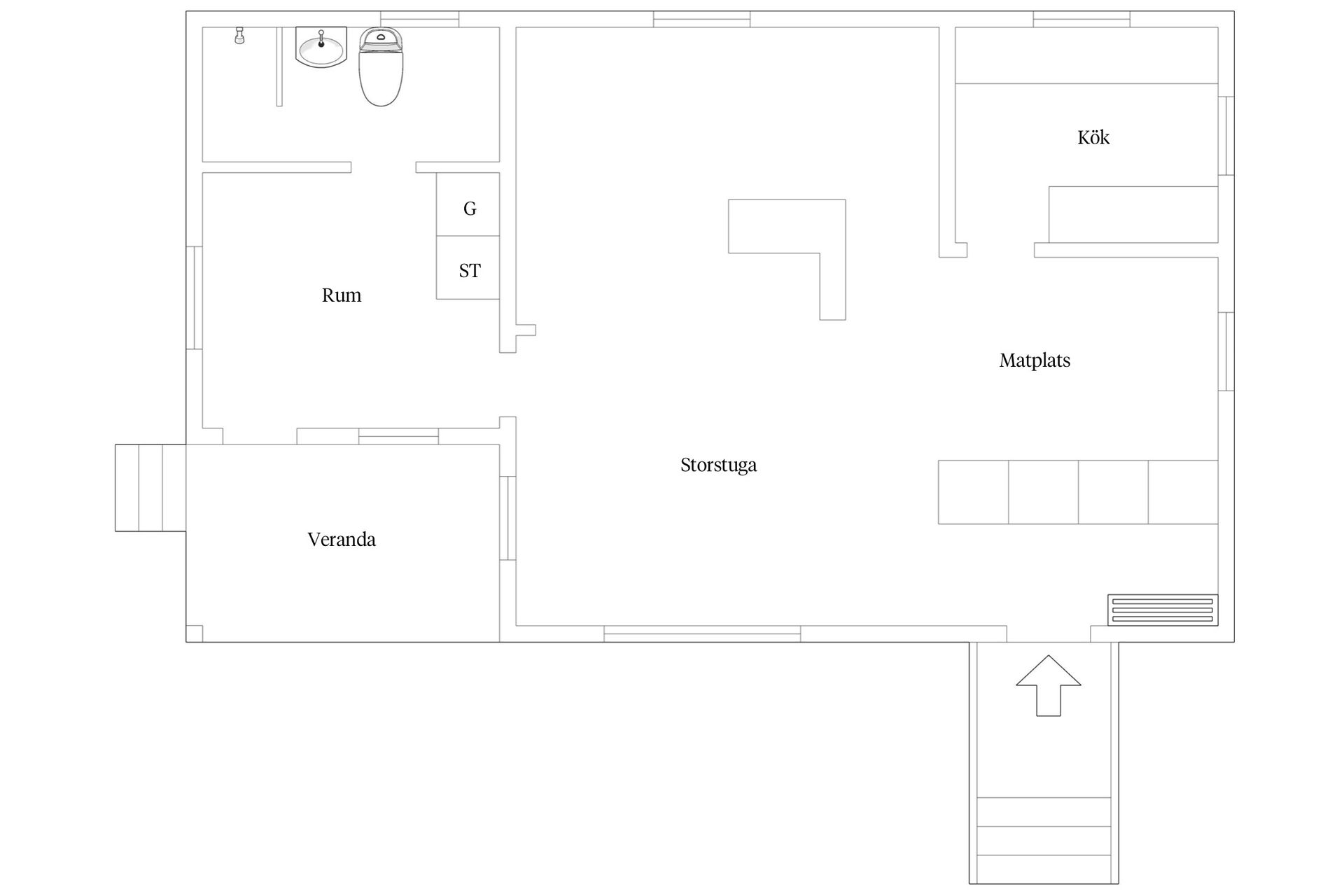 Fritidshus, Lilla Goråsvägen 3, Lerum - Gorås, Lerum