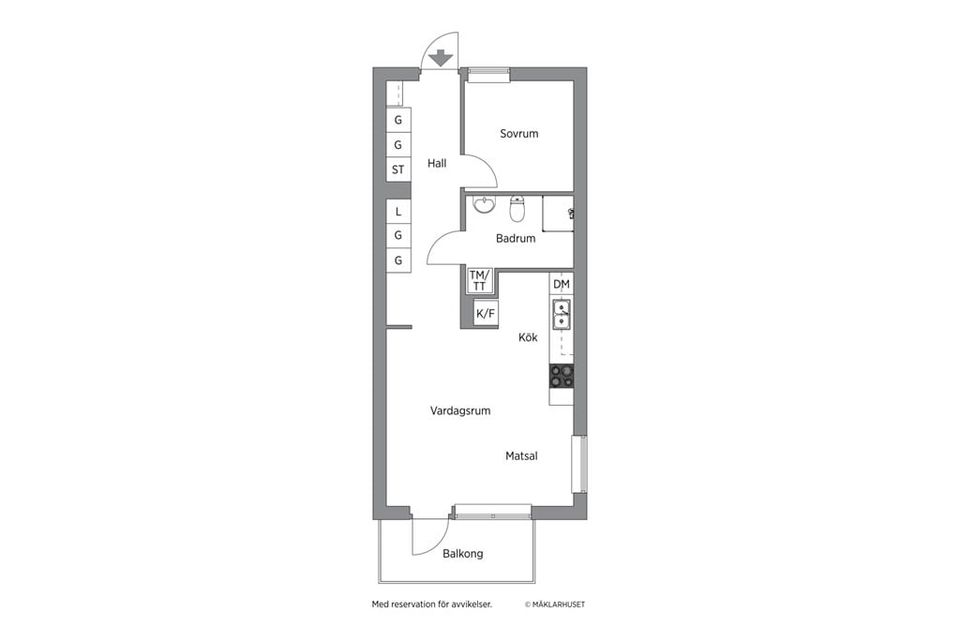 Bostadsrätt, Skogssvedjegatan 35b, Öresjö Ängar, Borås