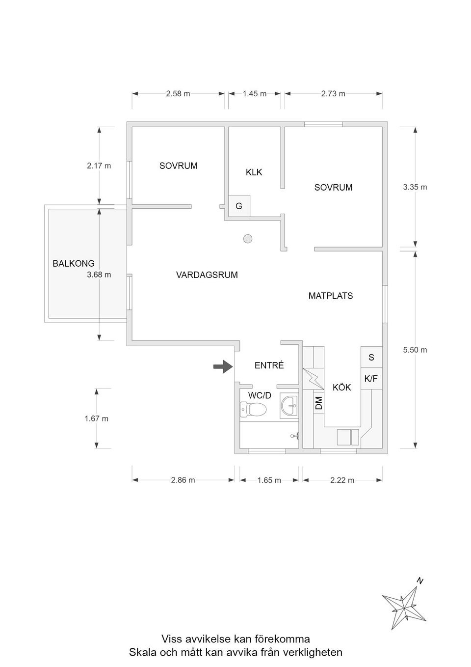 Bostadsrätt, Egnahemsgatan 1B, Centrum, Kungälv