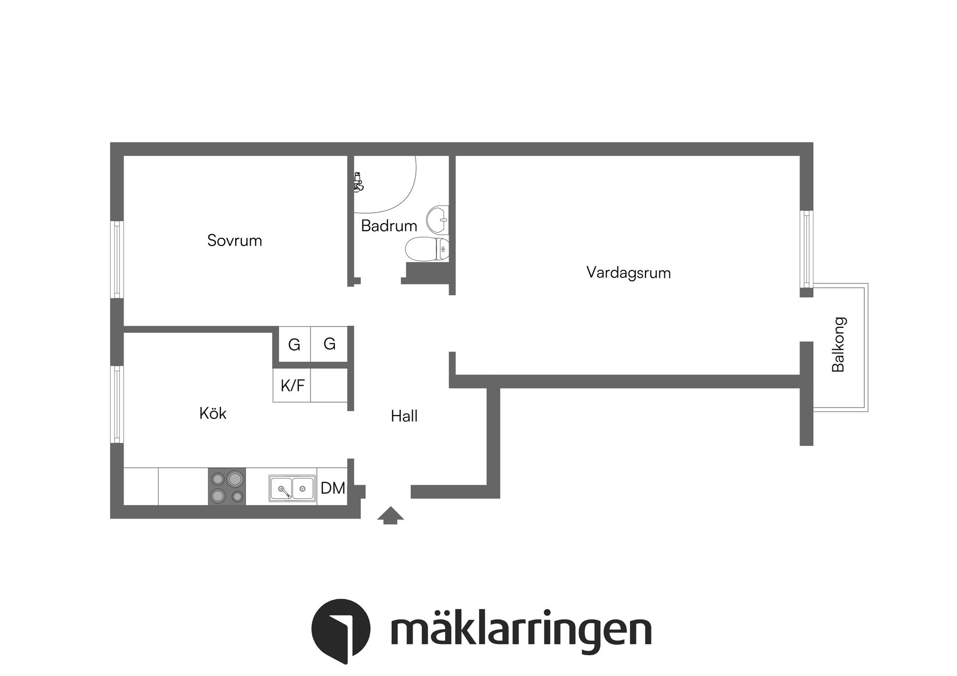 Bostadsrätt, Astrakangatan 93, ½ tr, Hässelby Gård, Stockholm