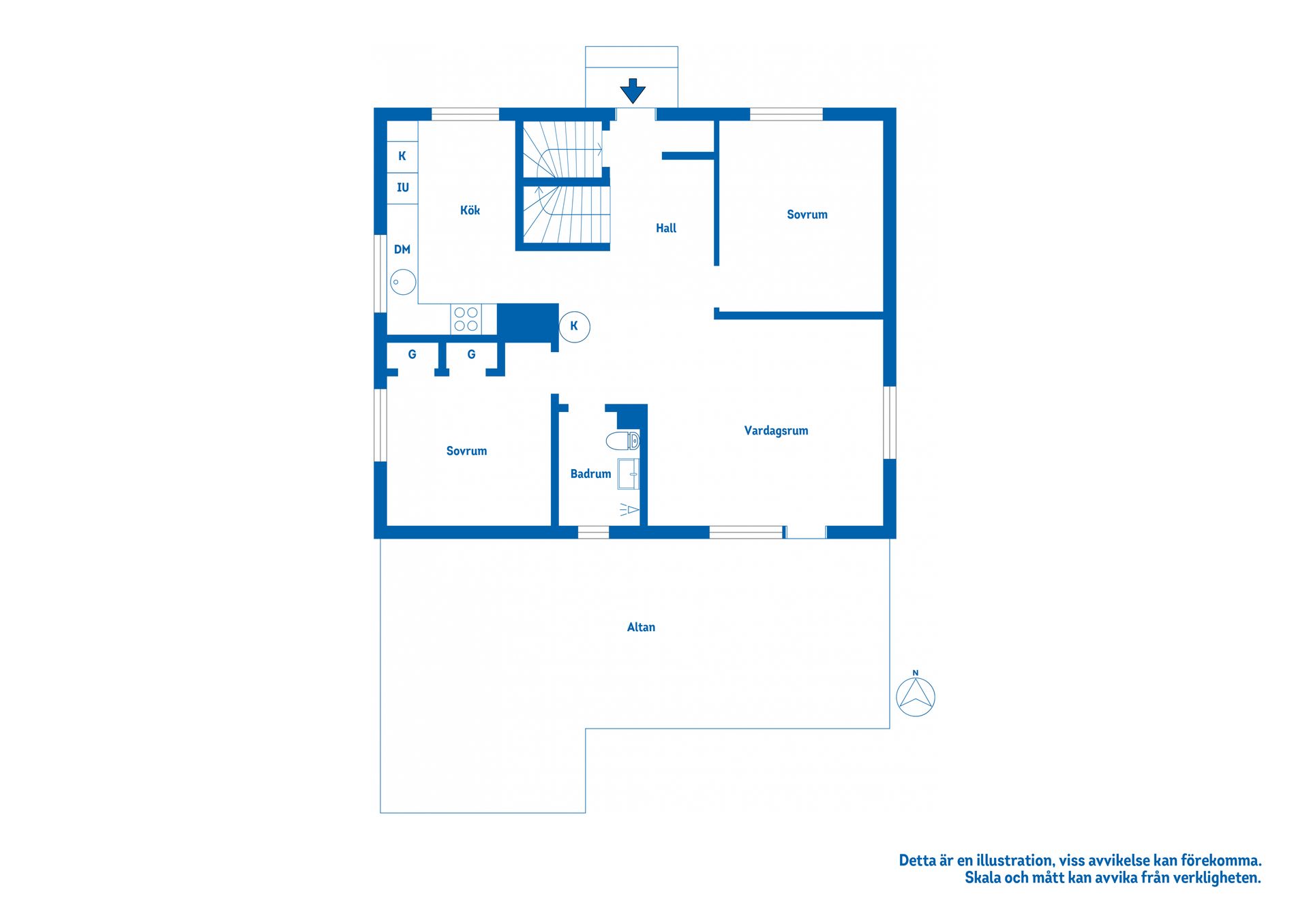 Villa, Tegelgatan 2, Vingåker