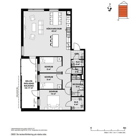 Bostadsrätt, Gamla Kronvägen 33, Partille