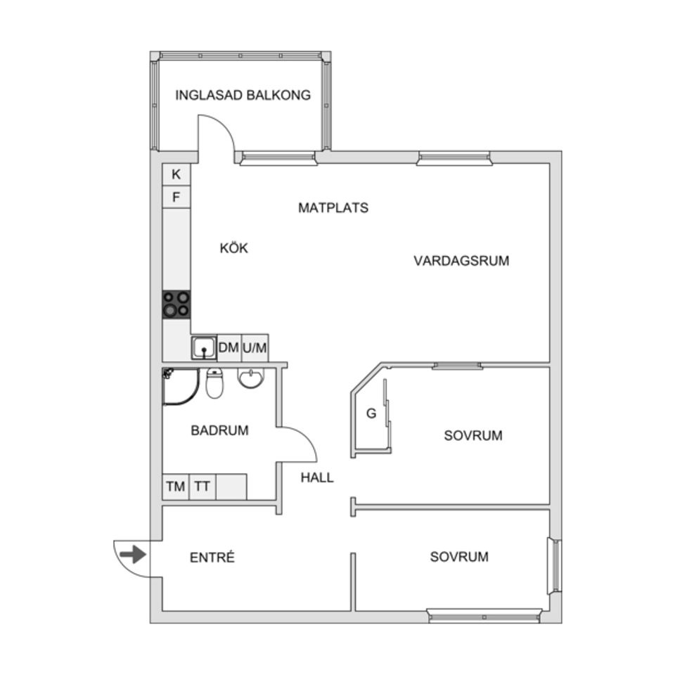 Bostadsrätt, Olseängen 20, Olseröd, Kungälv
