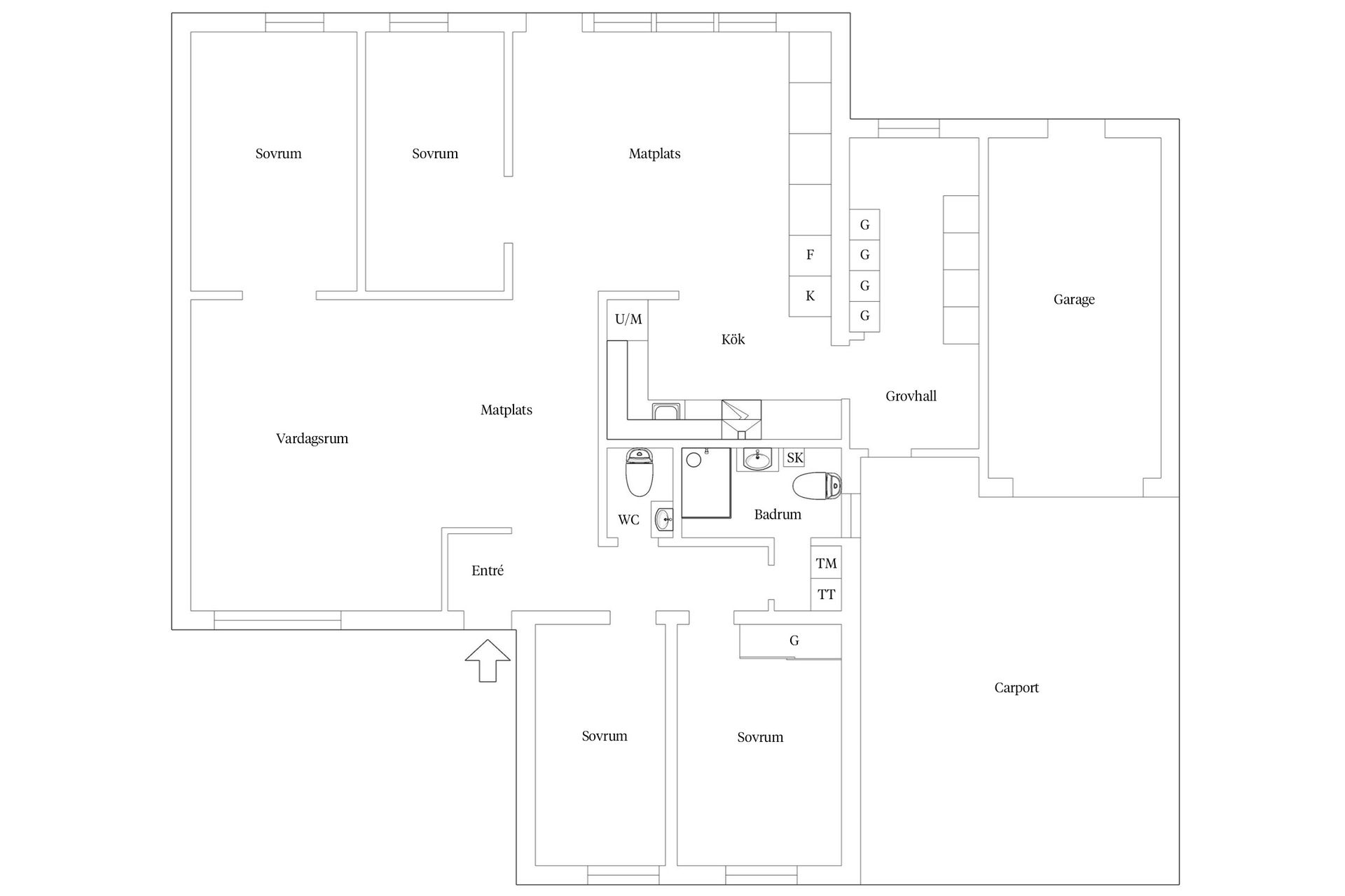 Villa, Radhus, Nyhemsgatan 35, Lomma - Fågelgatorna, Lomma