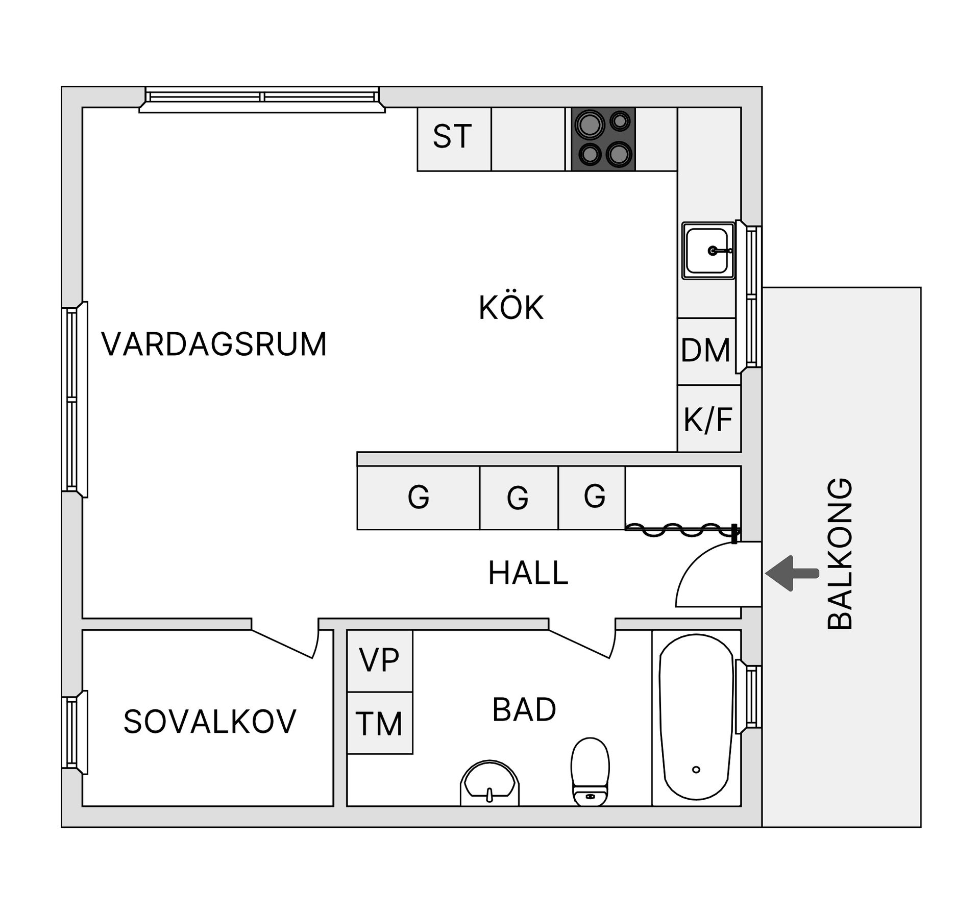 Bostadsrätt, Idegransgången 7, Fornudden-Persudde, Tyresö