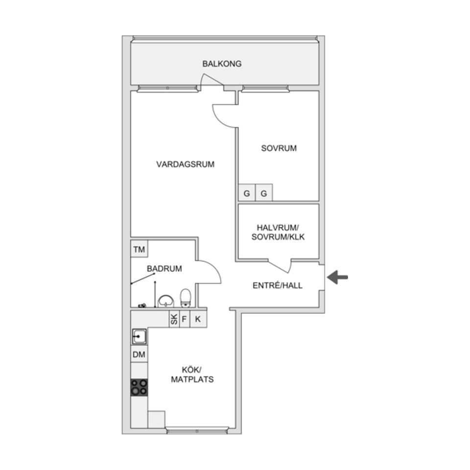 Bostadsrätt, Tvetgatan 251, Tveten, Kungälv