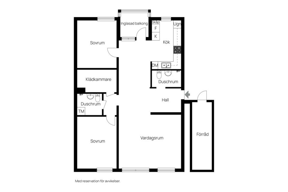Bostadsrätt, Sehlstedtsvägen 33, Murberget, Härnösand
