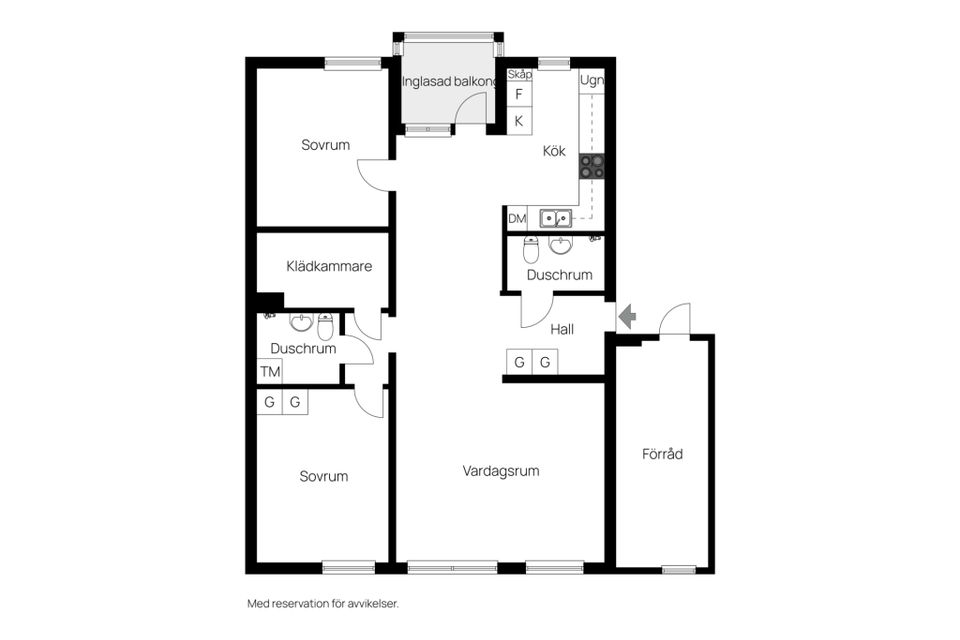 Bostadsrätt, Sehlstedtsvägen 33, Murberget, Härnösand