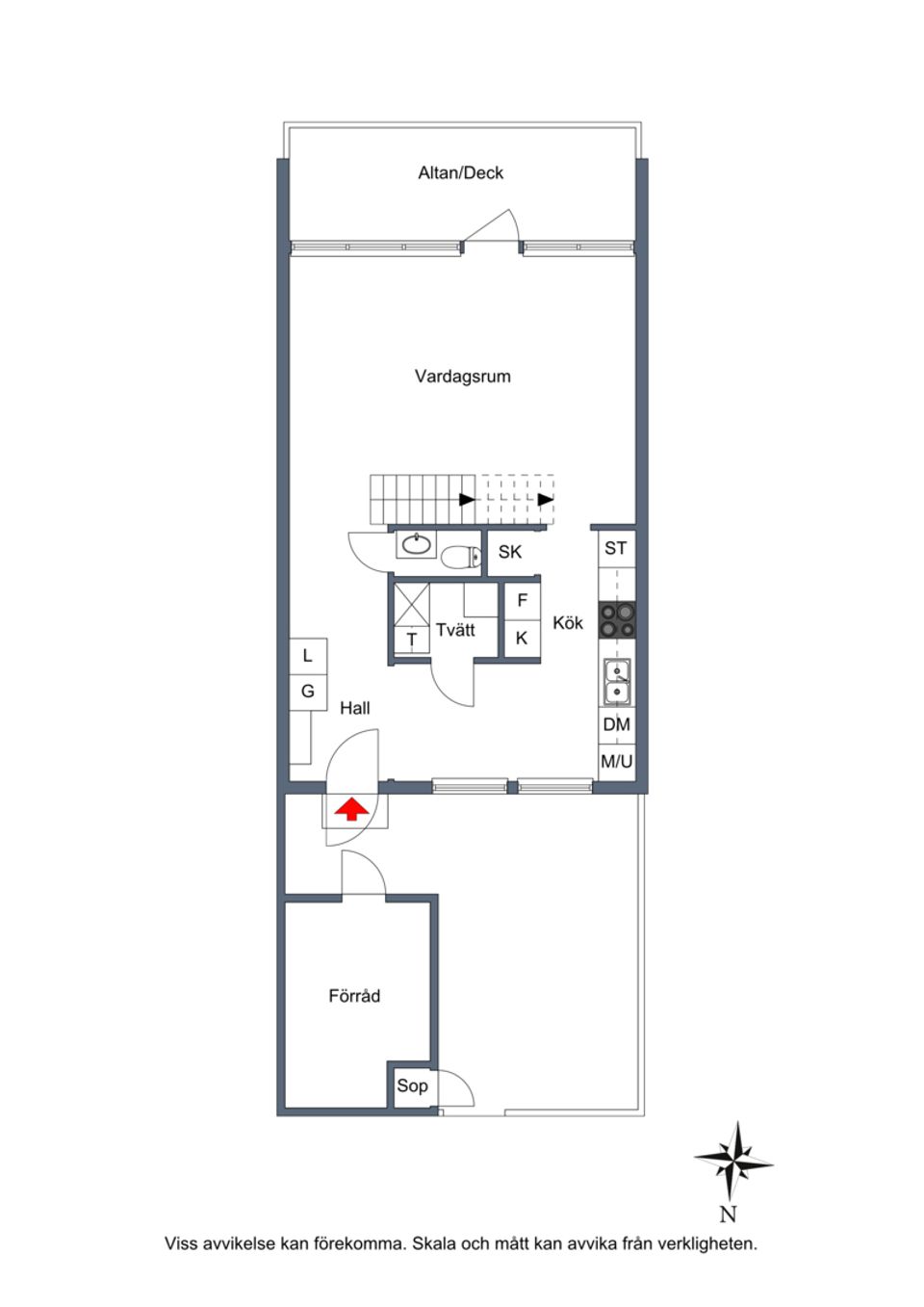 Radhus, Vitklövern 7B, Centrala Torslanda, Göteborg