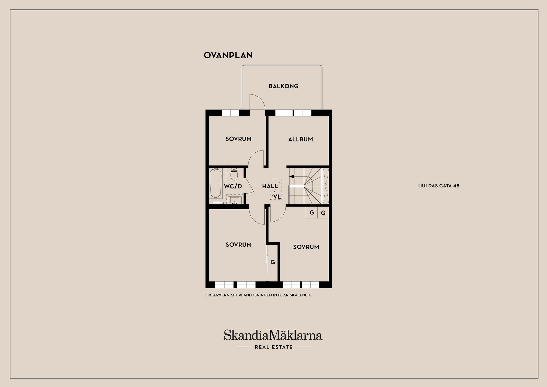Radhus, Huldas gata 48, Nordtag, Kungälv