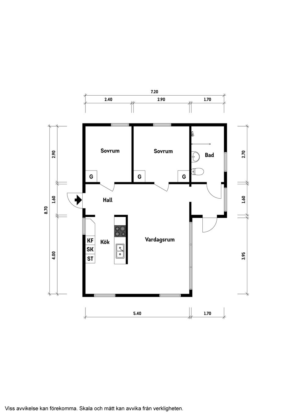 Villa, Hammars badväg 28, Näset, Göteborg