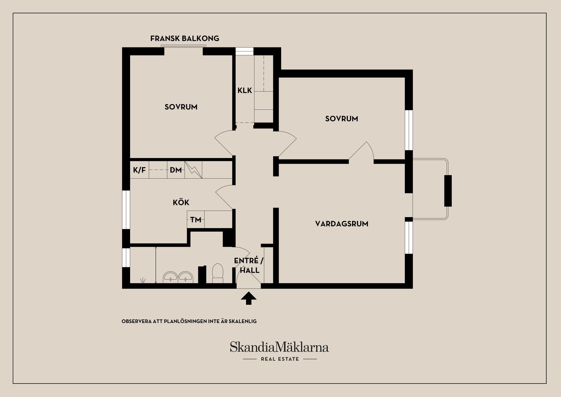 Bostadsrätt, Kvarnbacksvägen 74, Riksby, Stockholm