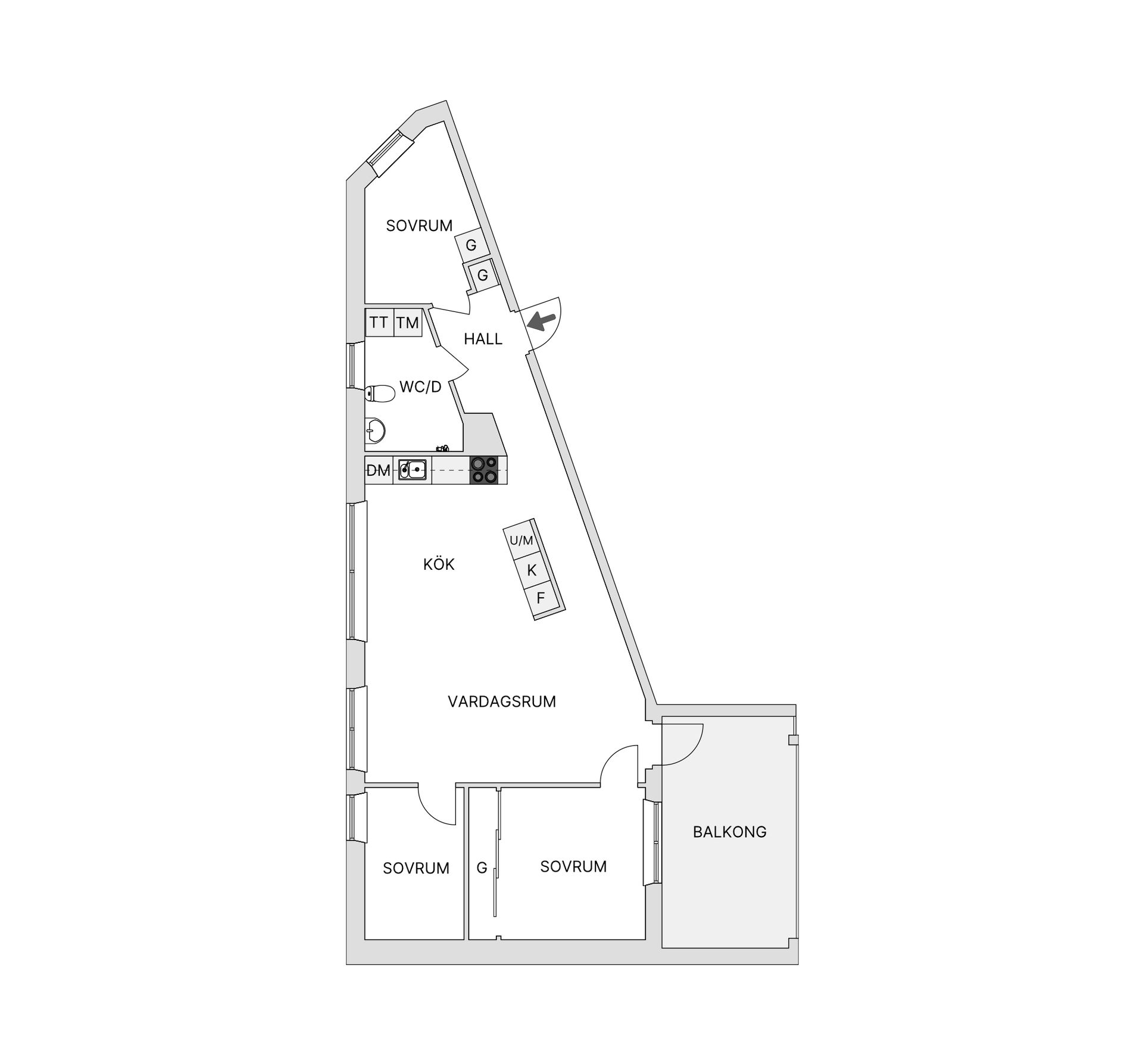 Bostadsrätt, Druveforsvägen 18, Druvefors, Borås