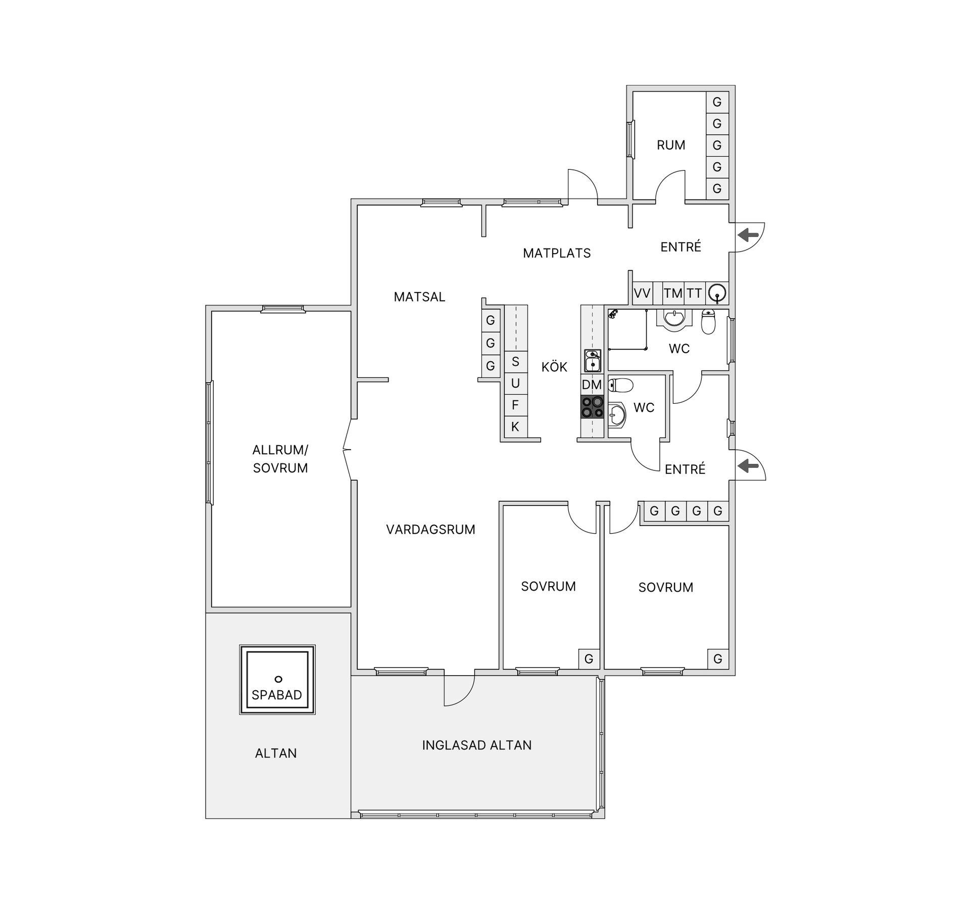 Villa, Blåbärsvägen 3, Trönninge, Halmstad