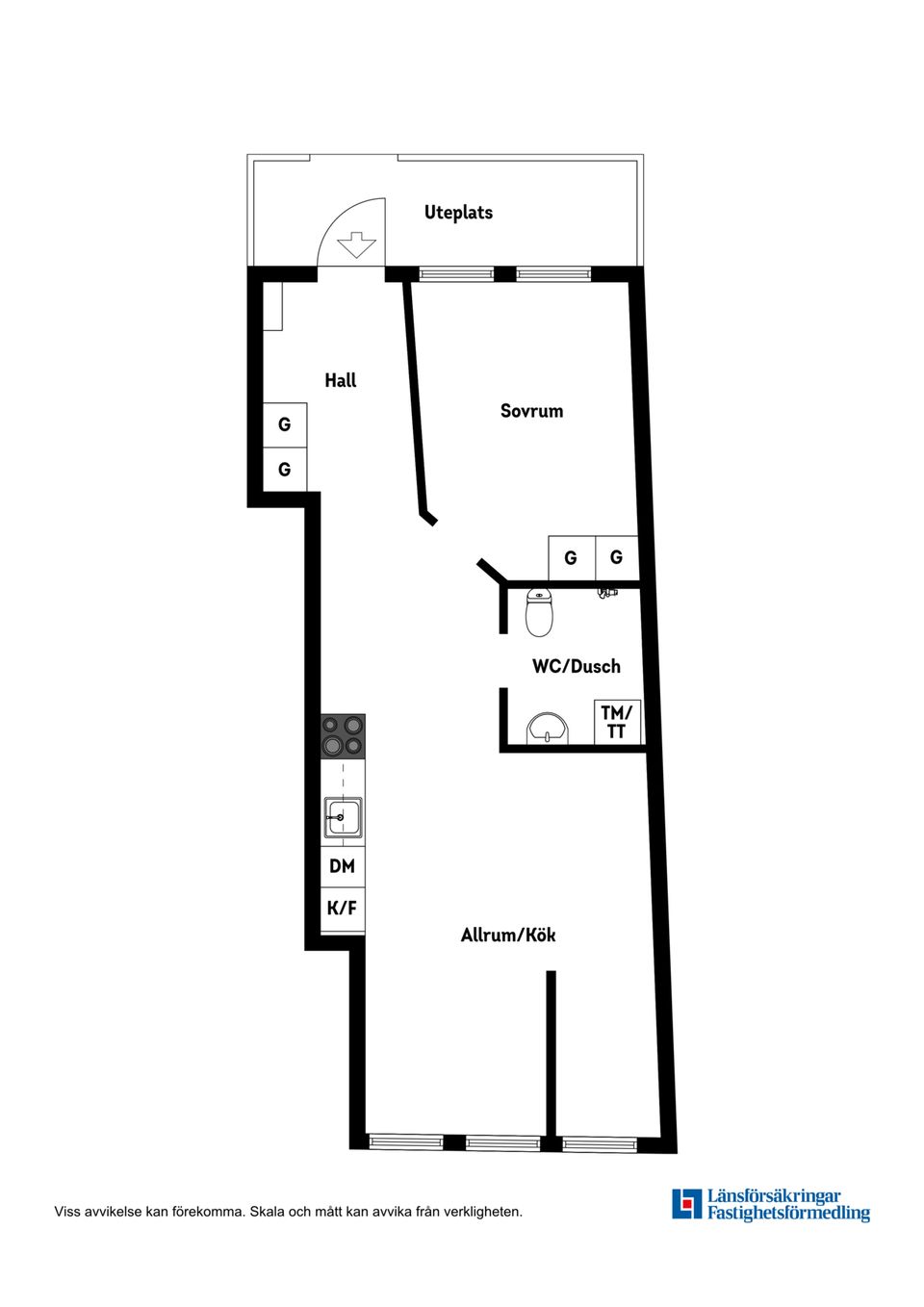 Bostadsrätt, Högbergsgatan 46,  Stockholm – Södermalm, Stockholm