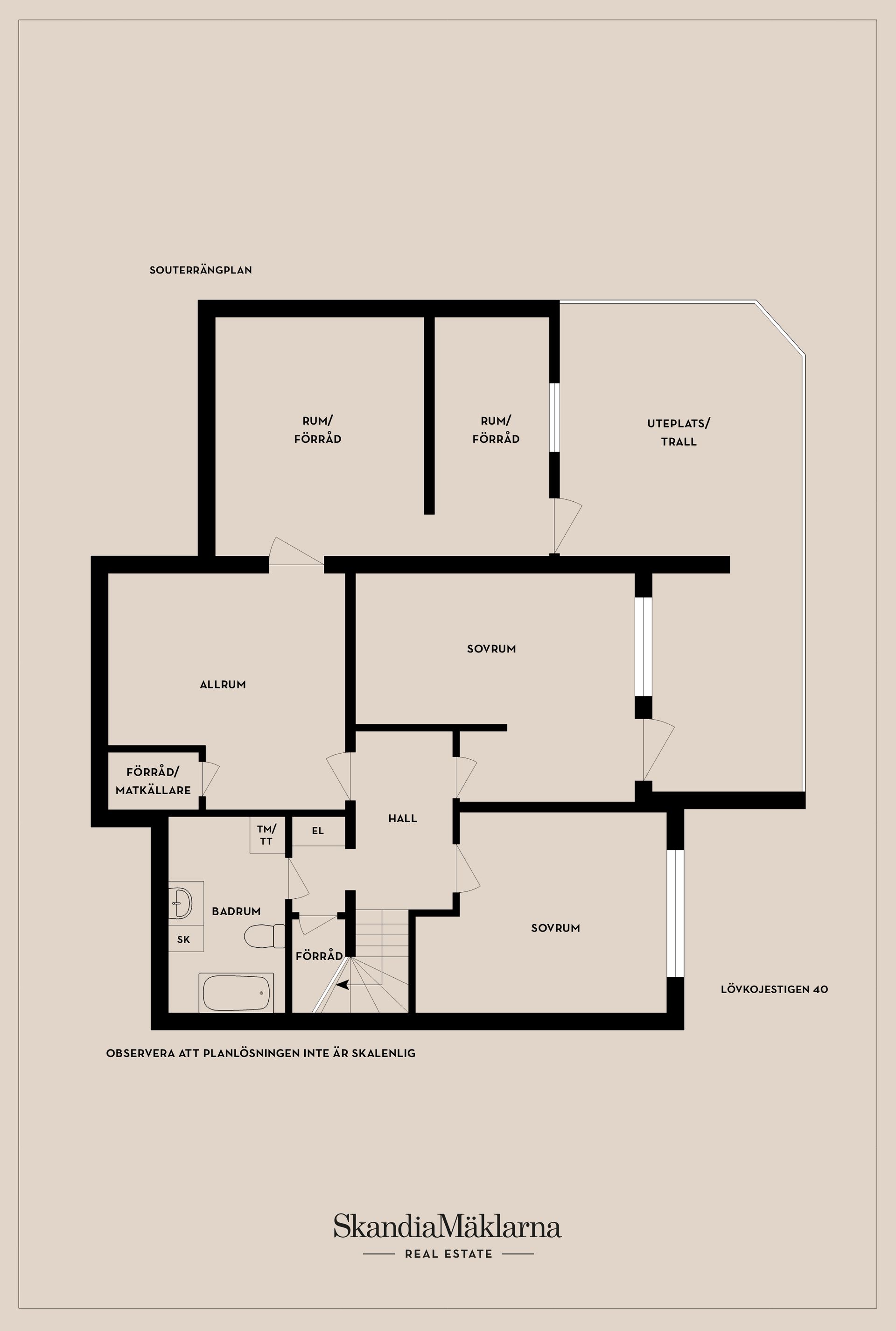 Radhus, Lövkojestigen 40, Ekhagen, Jönköping