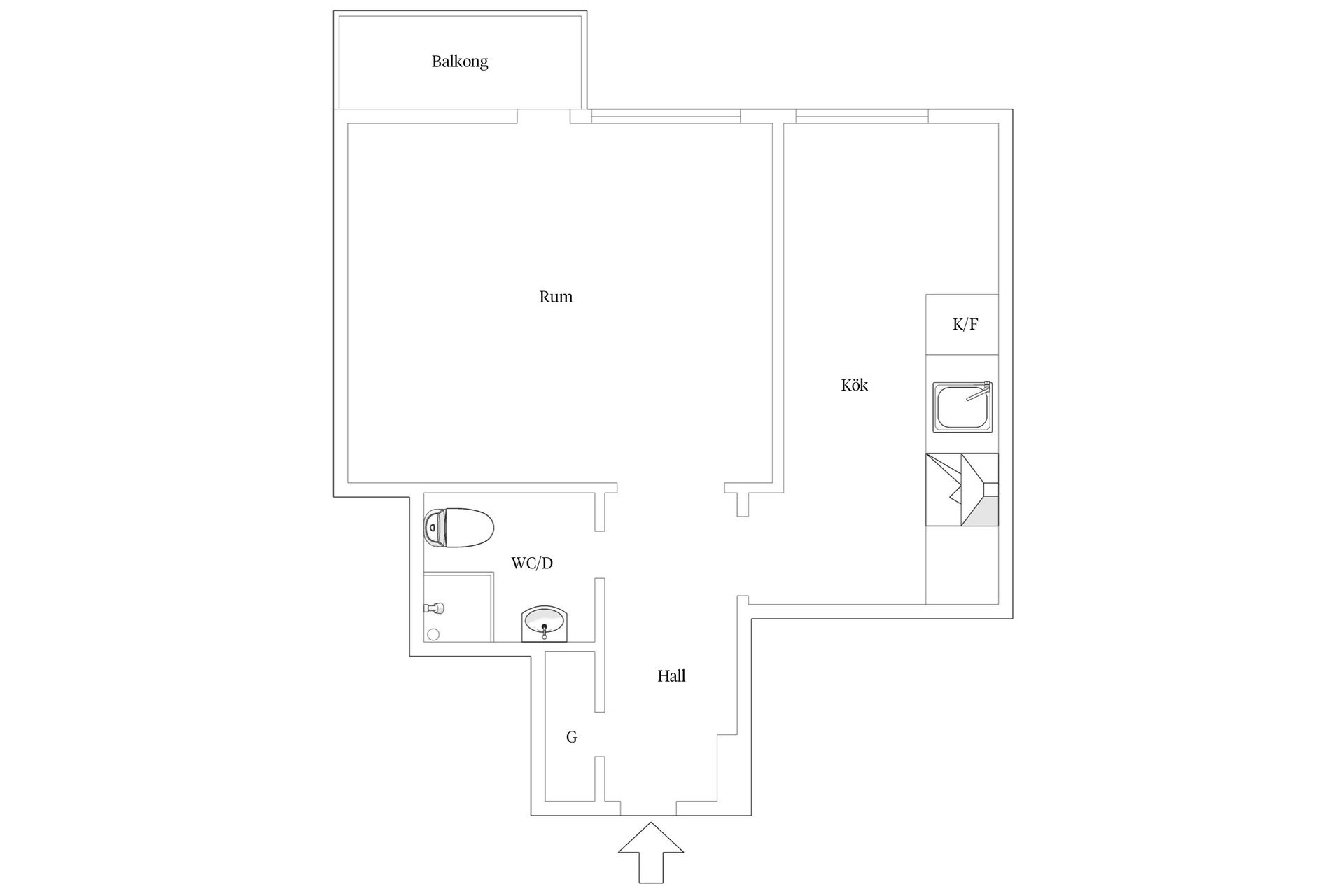 Bostadsrätt, Ellstorpsgatan 2A, Ellstorp, Malmö