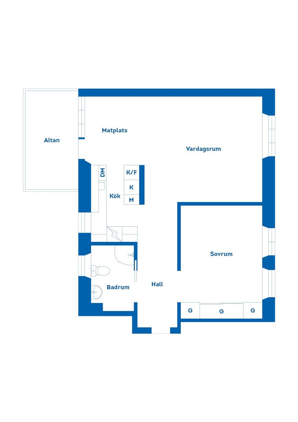 Bostadsrätt, Brynäsgatan 115, Brynäs, Gävle