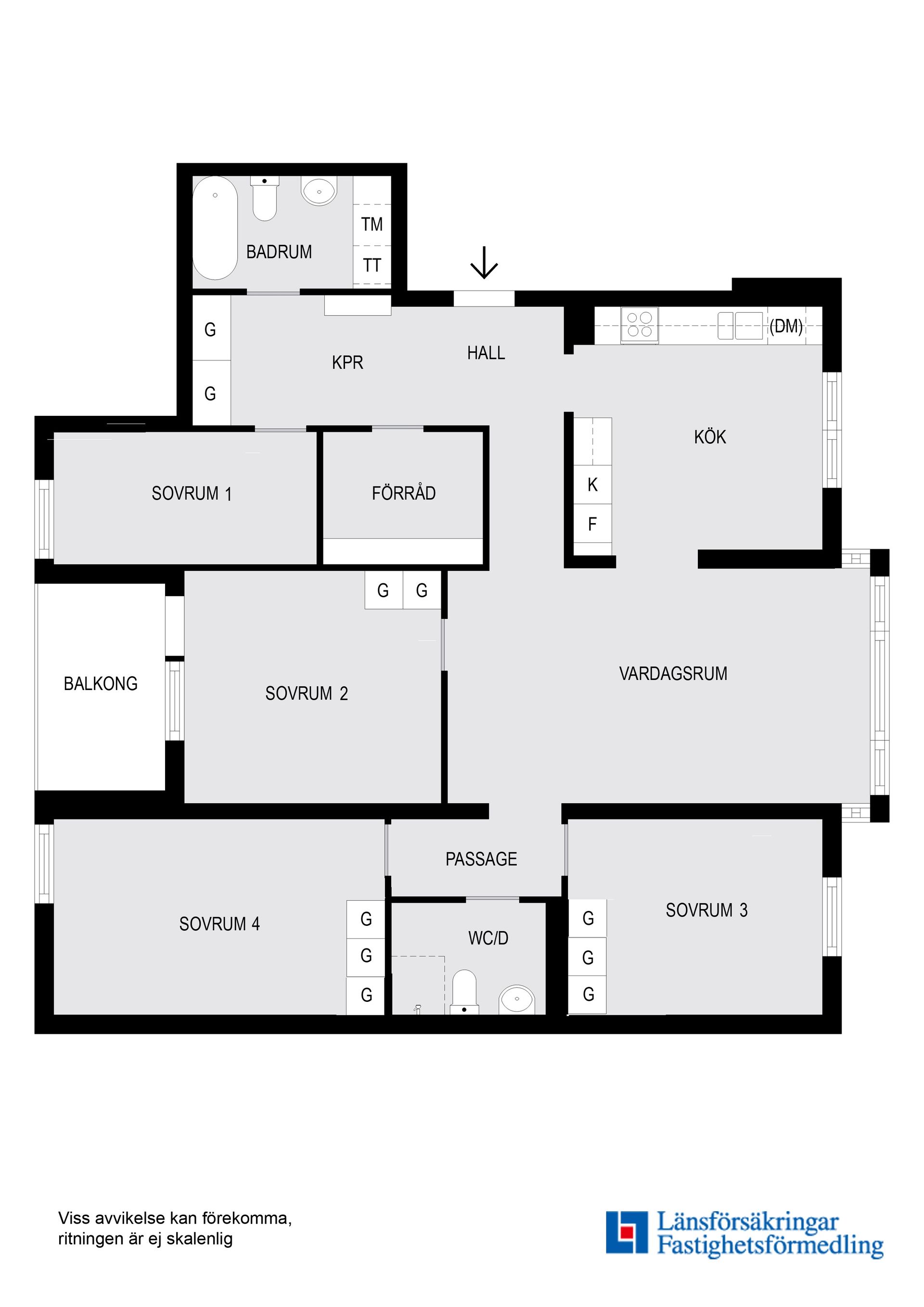 Bostadsrätt, Fyrvaktarkroken 30, 6 tr, Blåsut, Stockholm