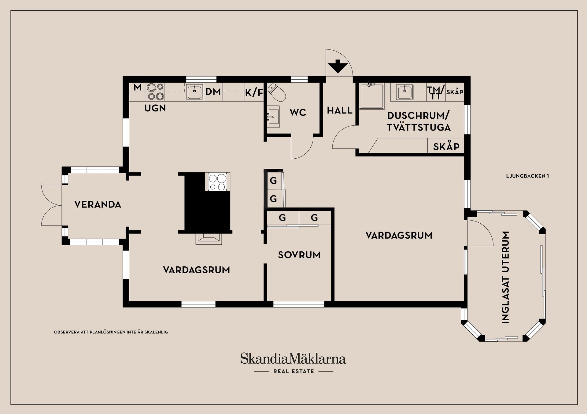 Villa, Ljungbacken 1, Karlstad
