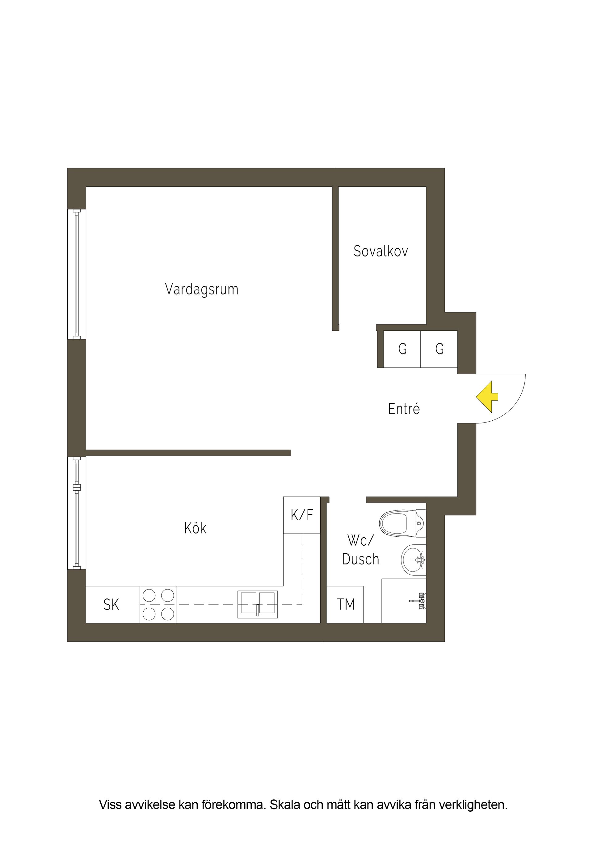 Bostadsrätt, Ringvägen 26, halv trappa!, Västerhaninge, Haninge