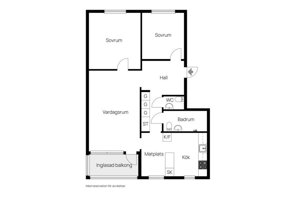 Bostadsrätt, Molngatan 9, Gränby, Uppsala