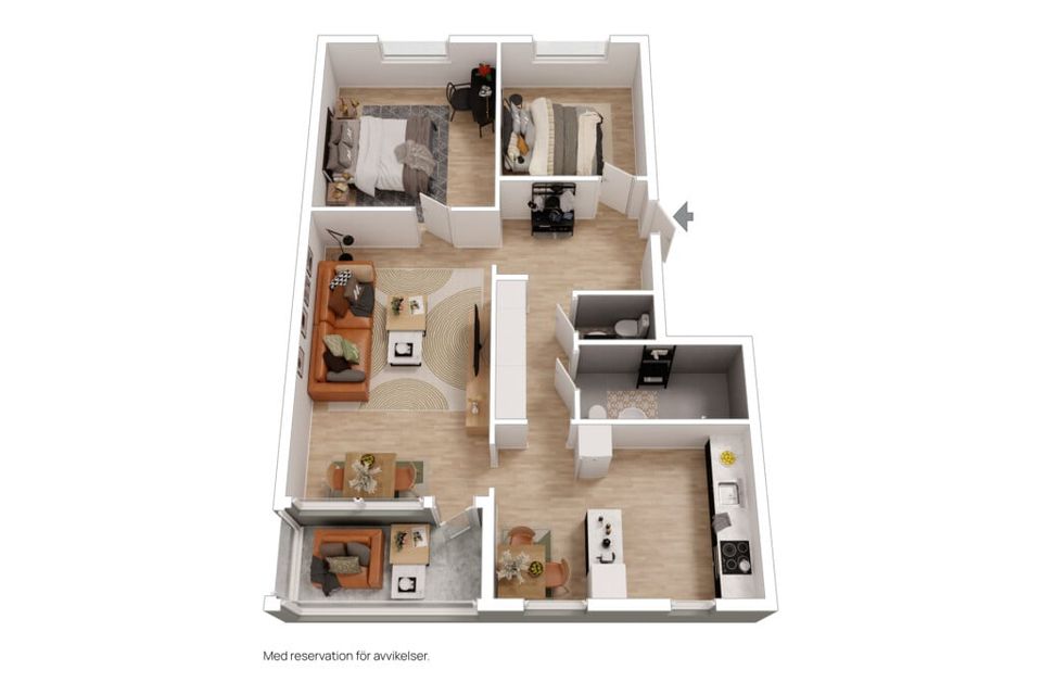 Bostadsrätt, Molngatan 9, Gränby, Uppsala