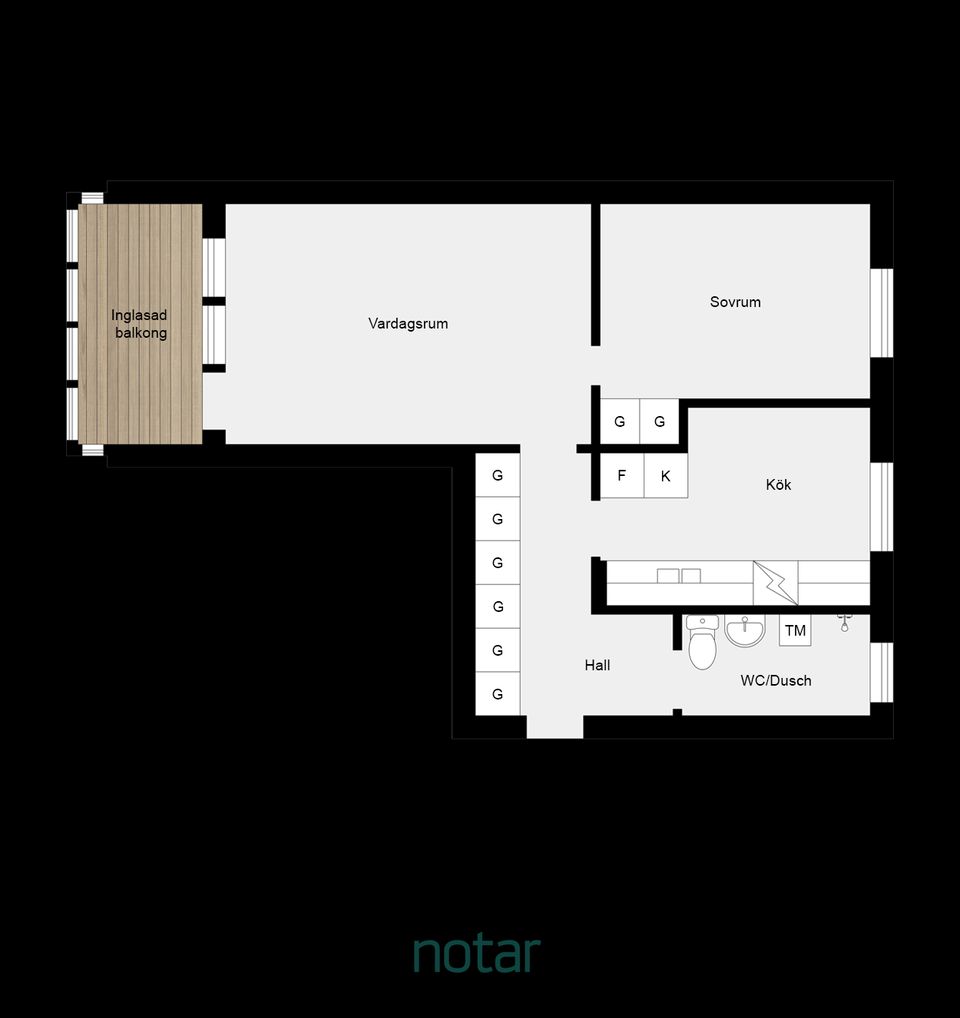 Bostadsrätt, Prästgårdsvägen 9B, Skoghall, Hammarö