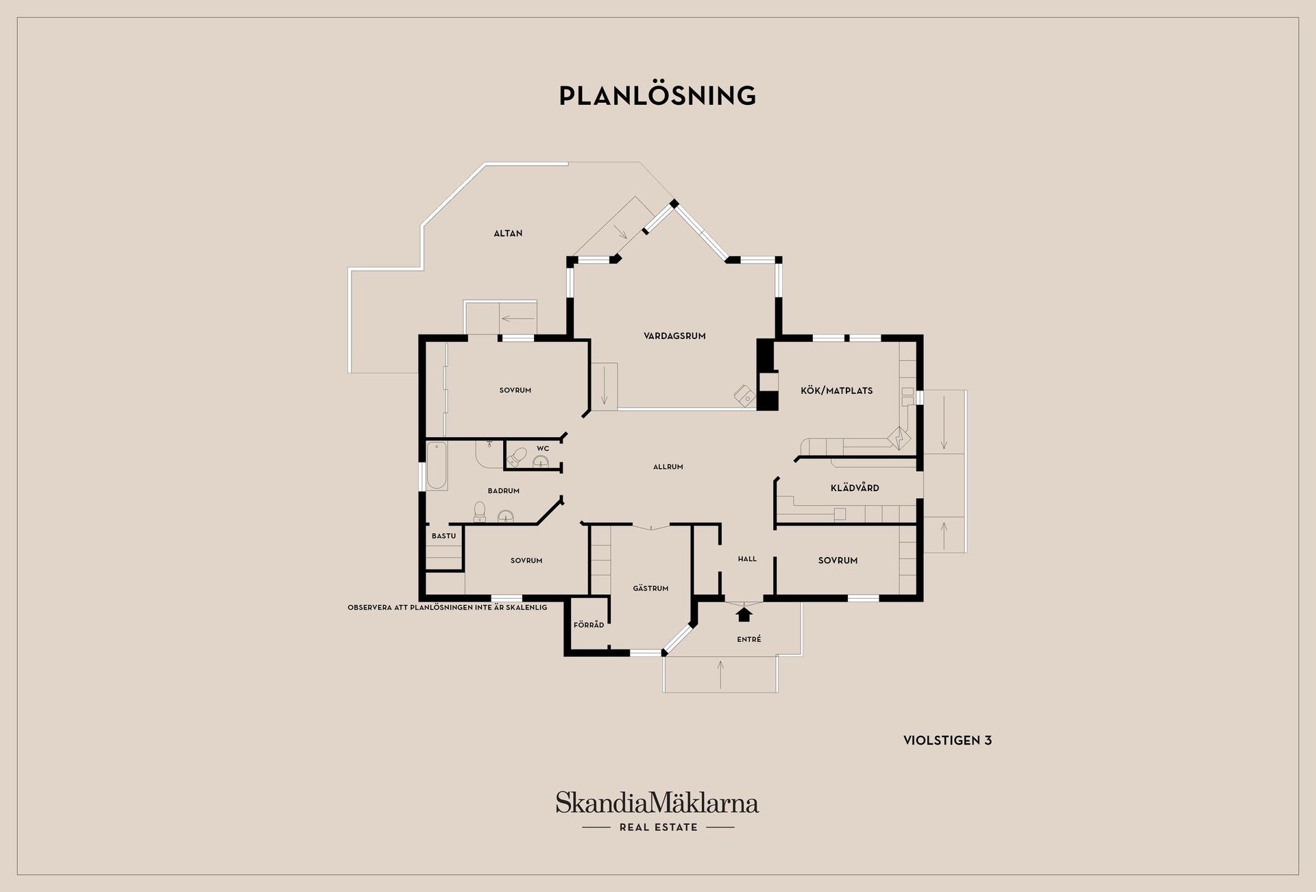 Villa, Violstigen 3, Tyresö Strand, Tyresö