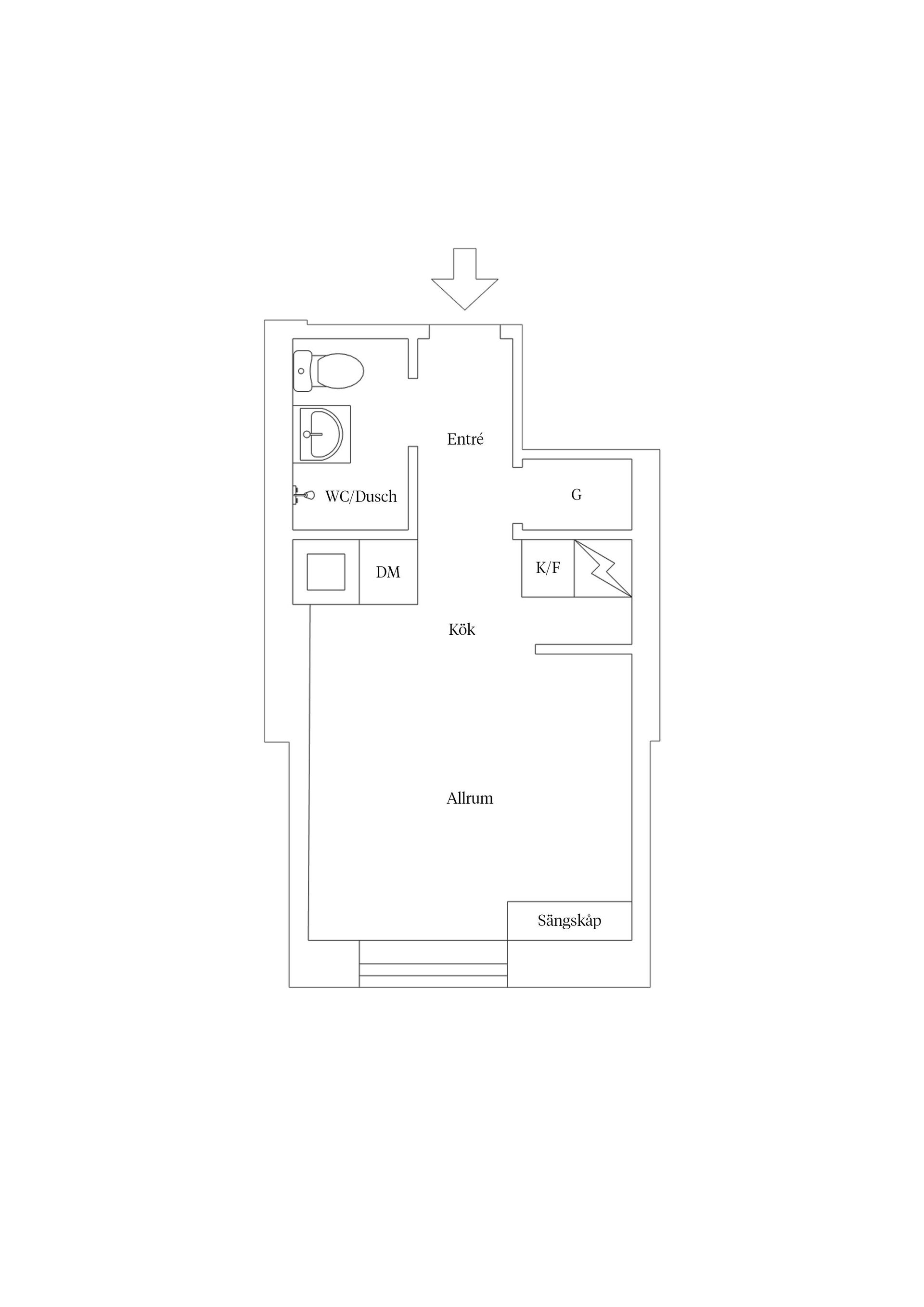 Bostadsrätt, Robert Almströmsgatan 12, 4 tr, Vasastan - Birkastan, Stockholm