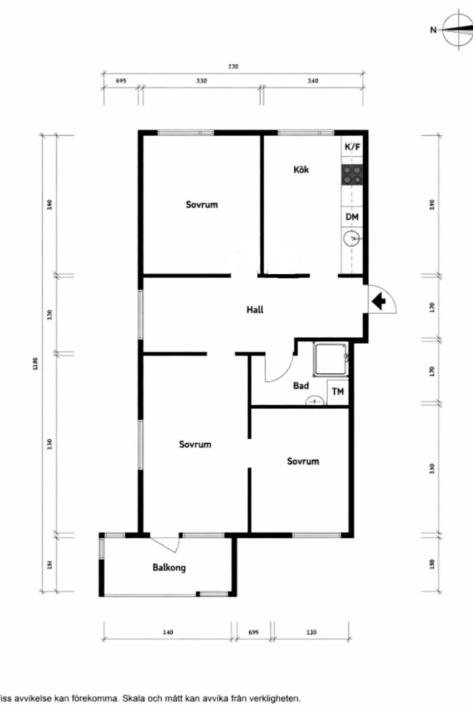 Bostadsrätt, Sonnarpsvägen 1 D, Örkelljunga
