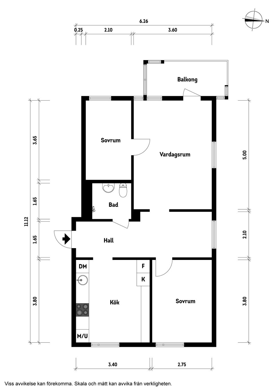 Bostadsrätt, Sonnarpsvägen 1 D, Örkelljunga