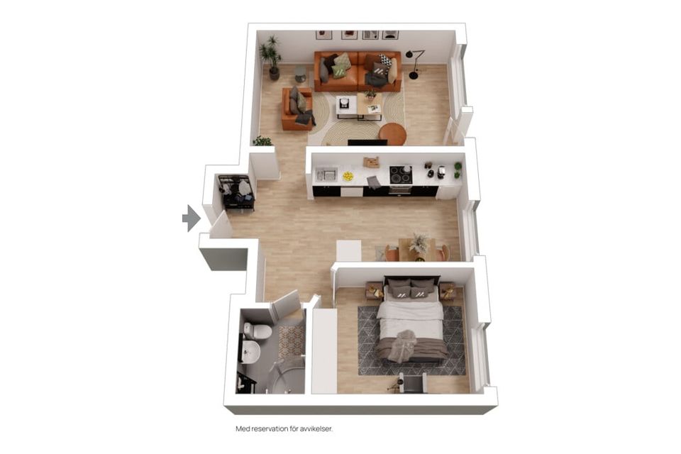 Bostadsrätt, Kyrkogatan 28b, Centrum, Enköping