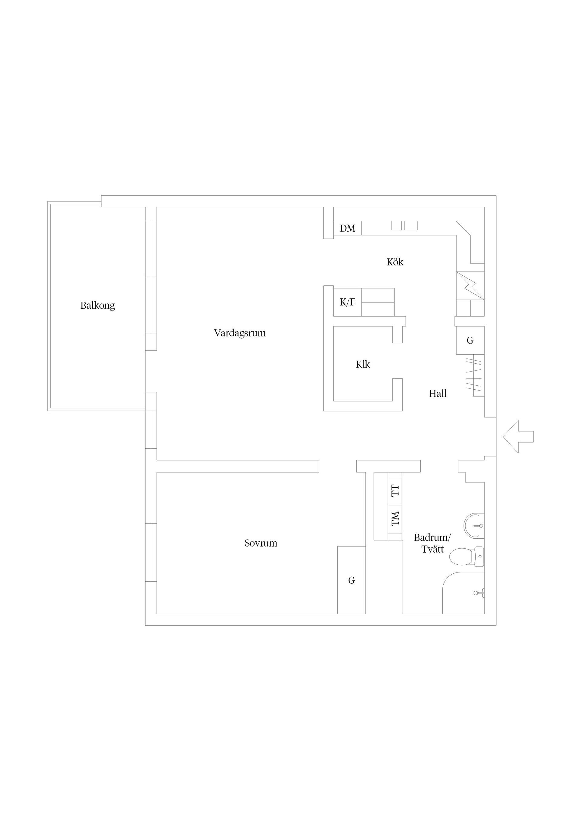 Bostadsrätt, Siktargatan 15, Kungsängen, Uppsala
