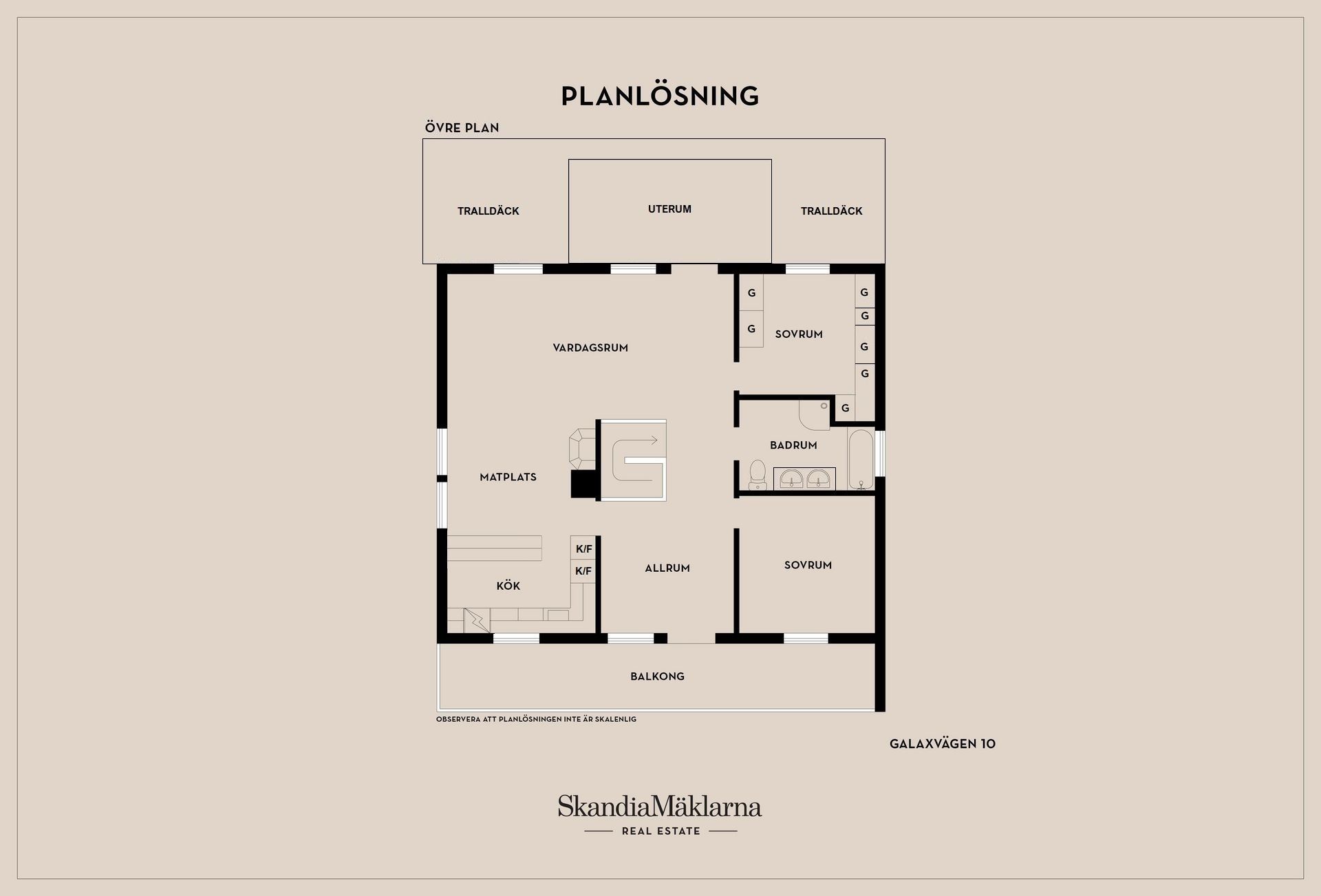 Villa, Galaxvägen 10, Skultorp, Skövde