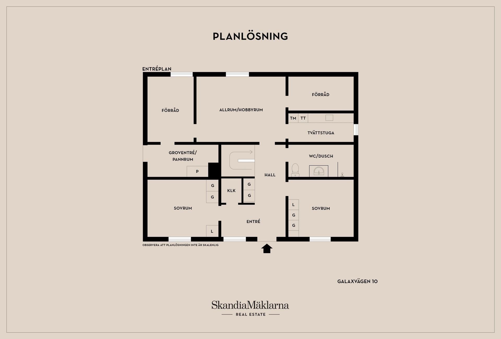 Villa, Galaxvägen 10, Skultorp, Skövde