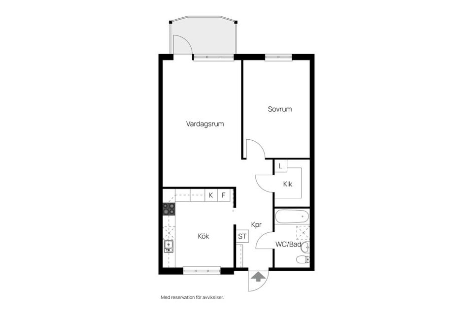 Bostadsrätt, Fannagatan 40d, Skrasselhanken, Enköping