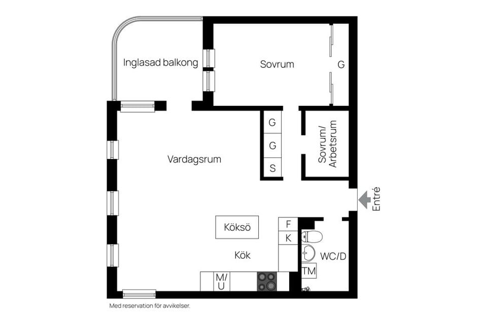 Bostadsrätt, Svartviksslingan 79, vån 5, Minneberg, Stockholm