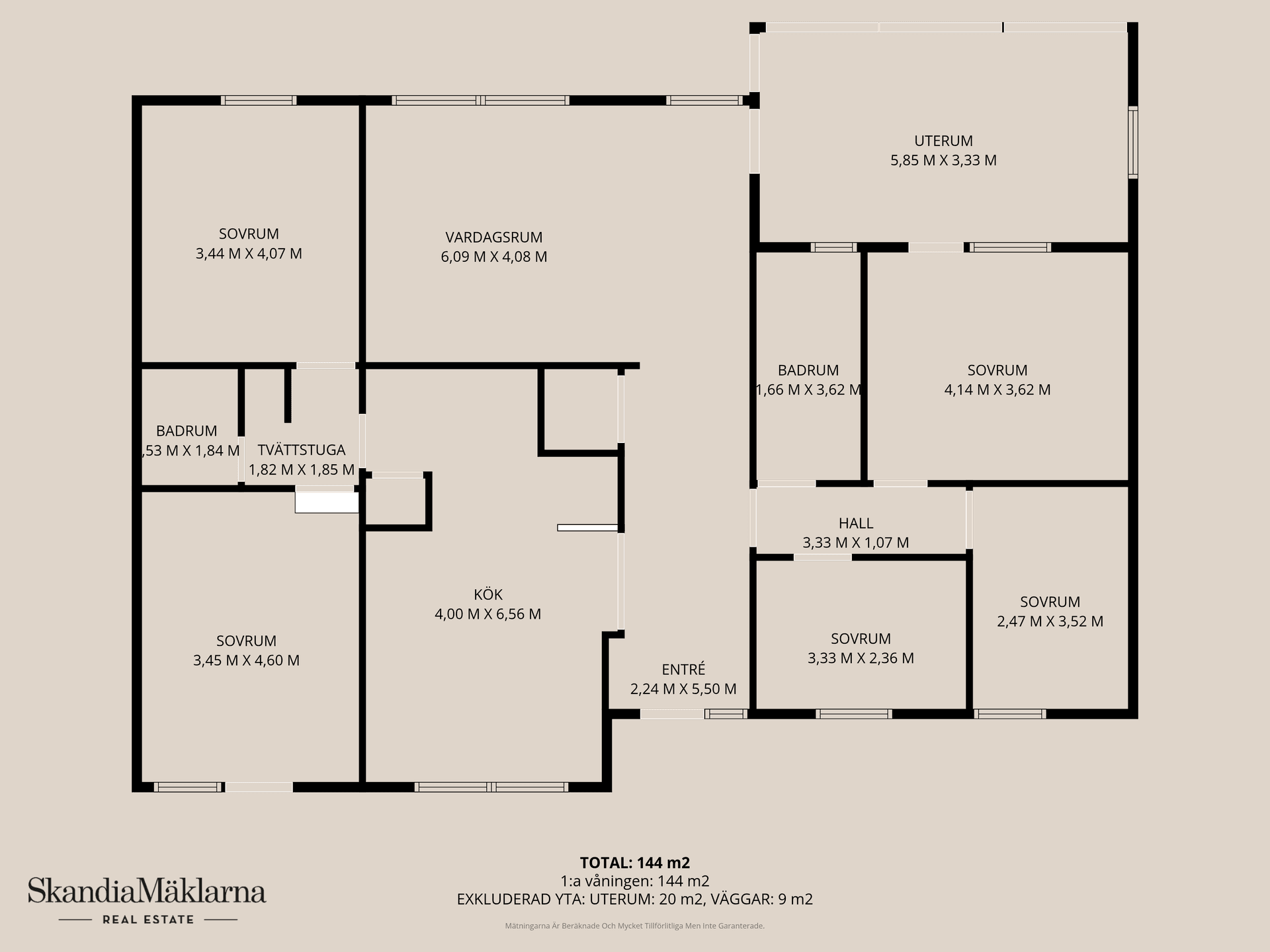 Villa, Nejlikevägen 9, Hammarslund, Kristianstad