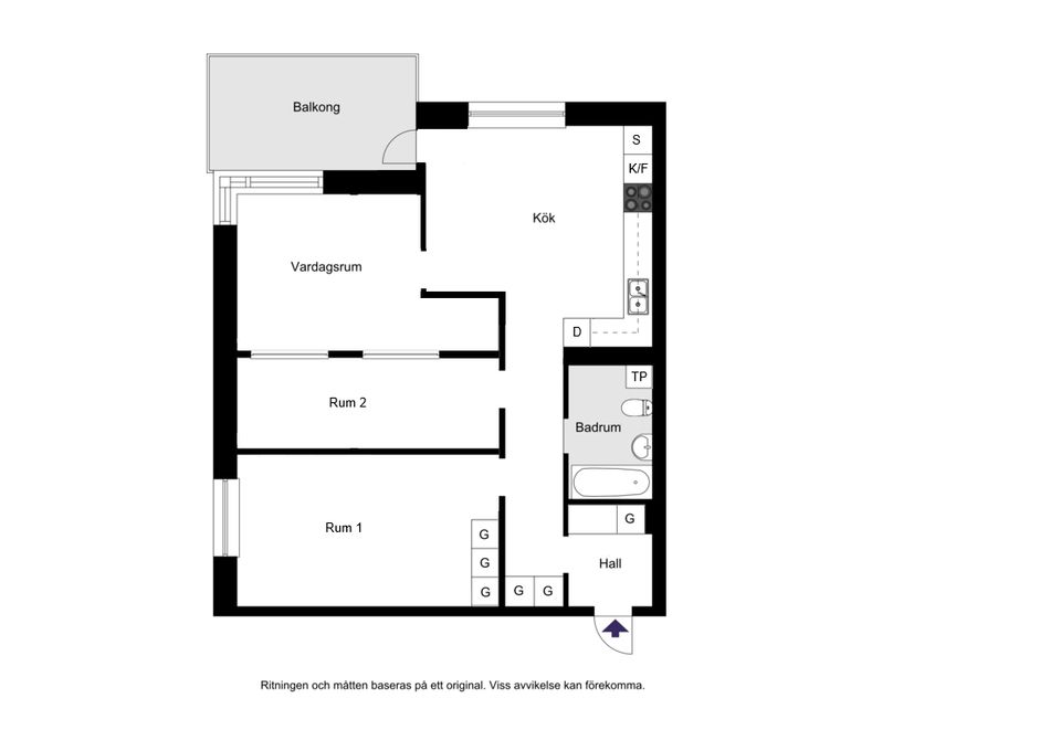 Bostadsrätt, Ekensbergsvägen 15, Gröndal - Ekensberg, Stockholm