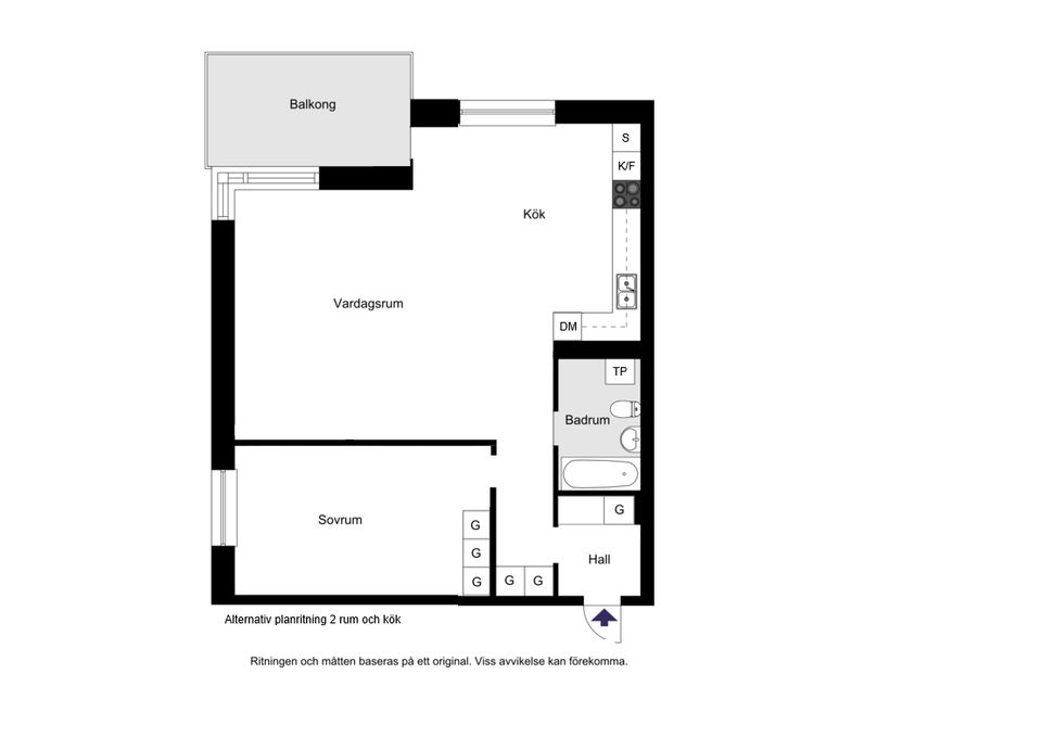 Bostadsrätt, Ekensbergsvägen 15, Gröndal - Ekensberg, Stockholm