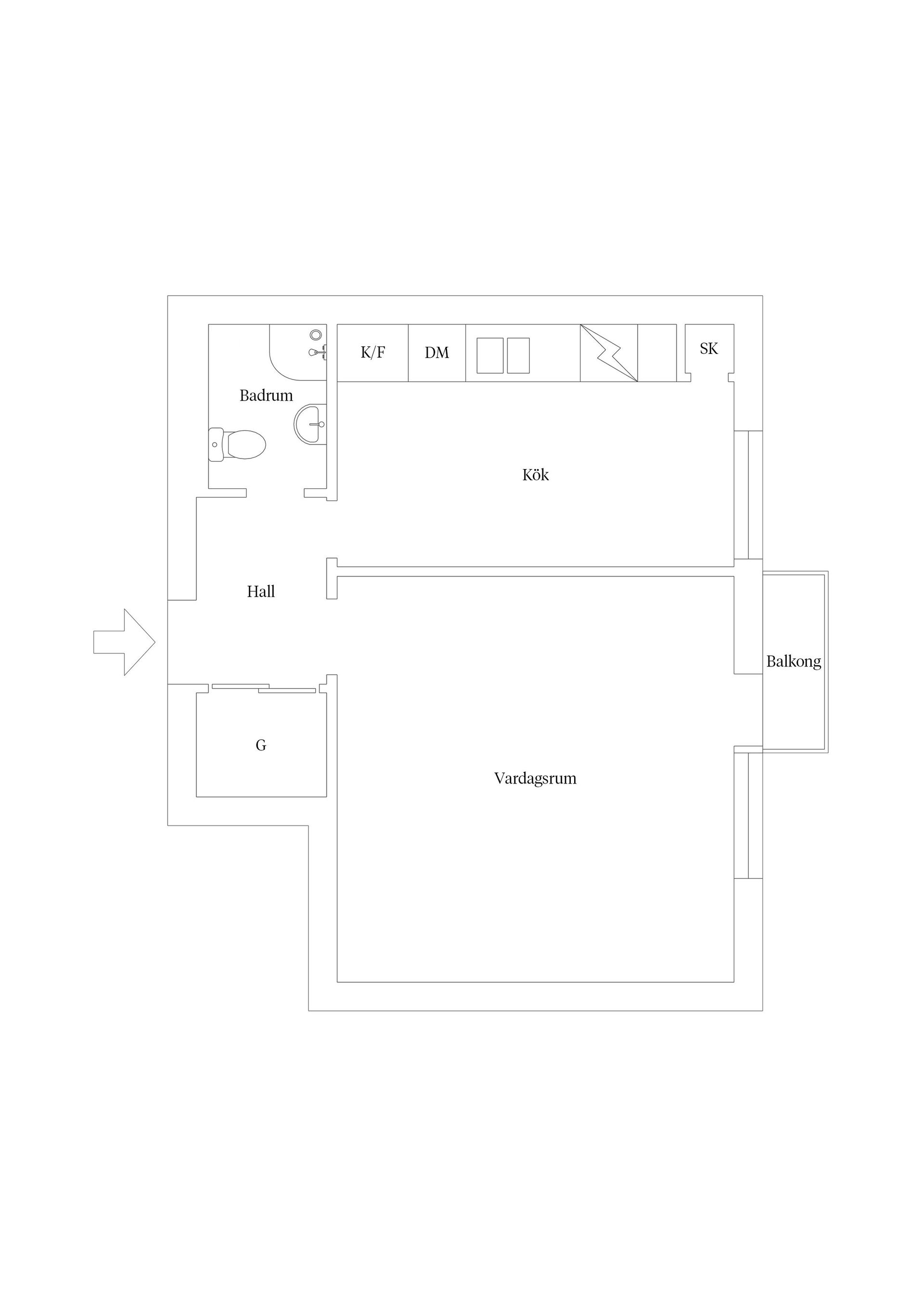 Bostadsrätt, Hjalmar Brantingsgatan 9A, Fålhagen, Uppsala
