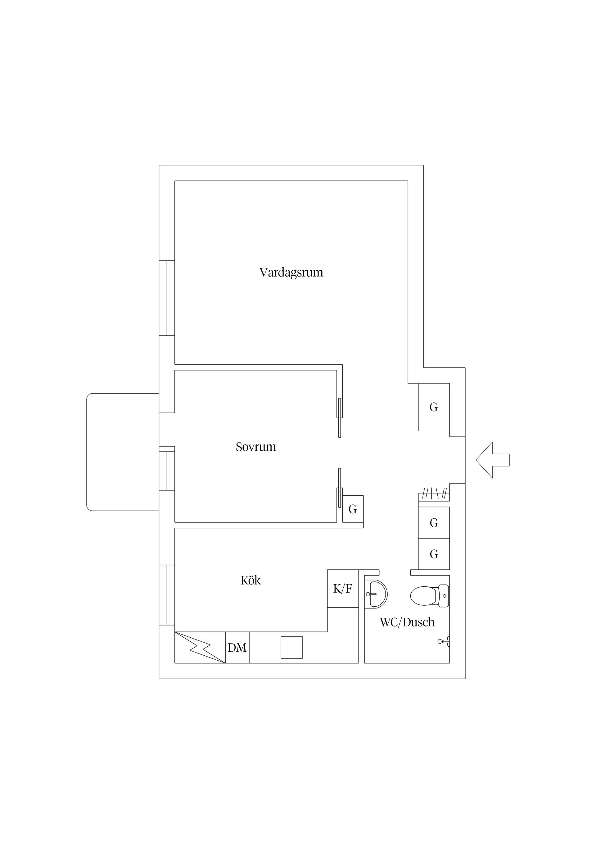 Bostadsrätt, Luthagsesplanaden 34A, Luthagen, Uppsala