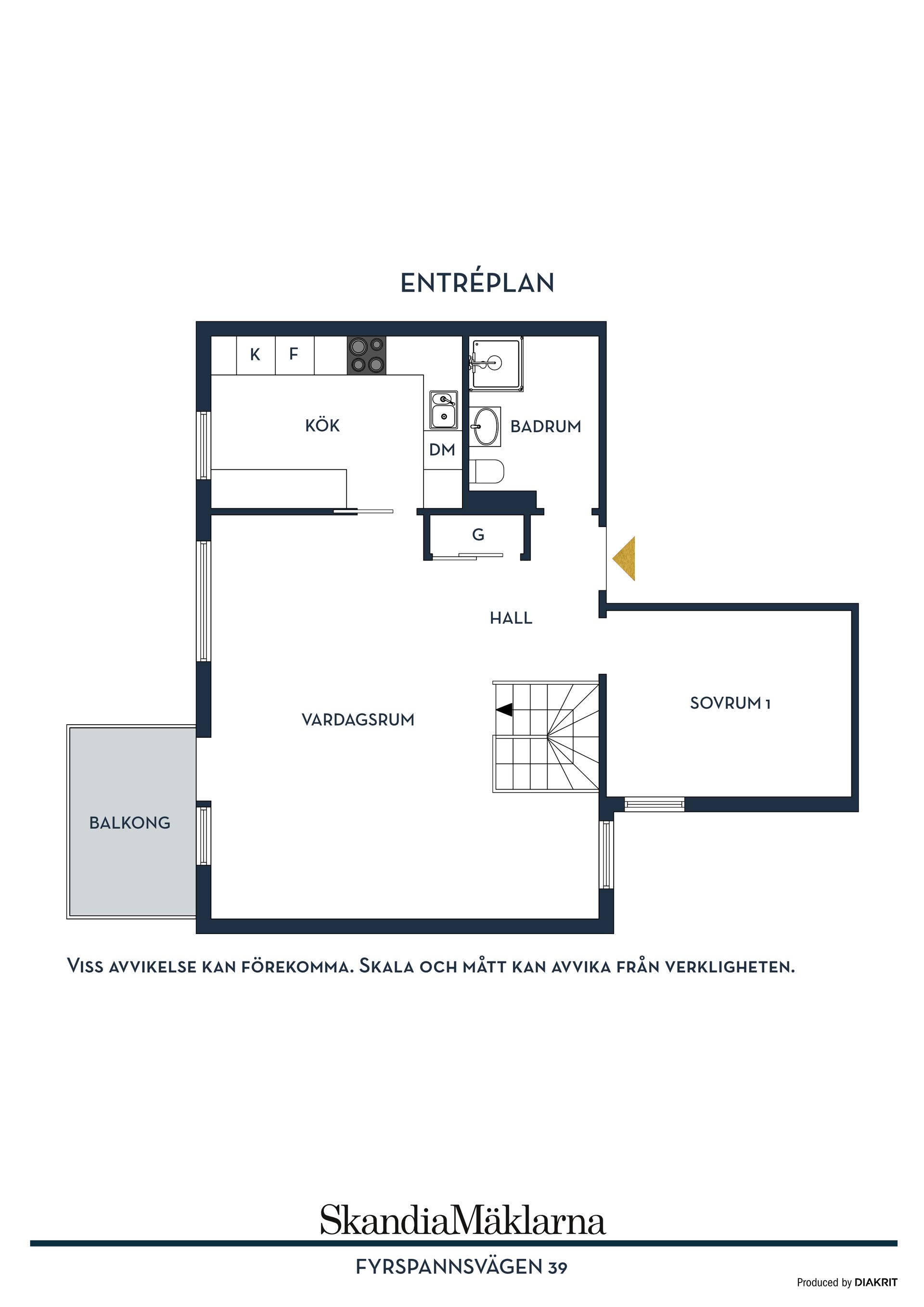 Bostadsrätt, Fyrspannsvägen 39, Jarlaberg, Nacka