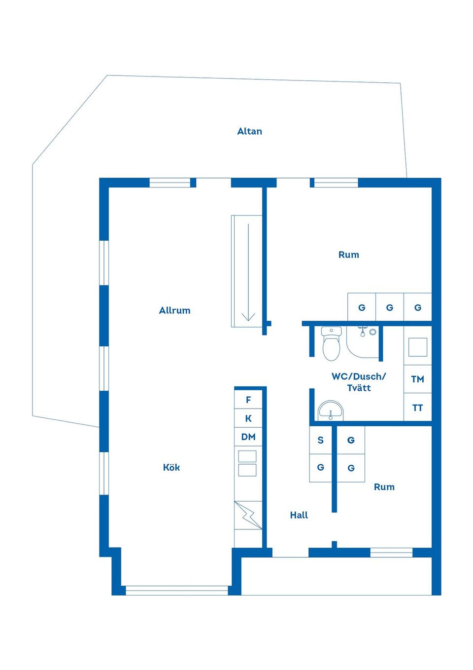 Bostadsrätt, Västra Skärfva Byväg 6 B, Nättraby, Karlskrona