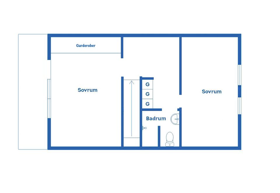 Villa, Radhus, Plogvägen 28, Hånåkni, Mora