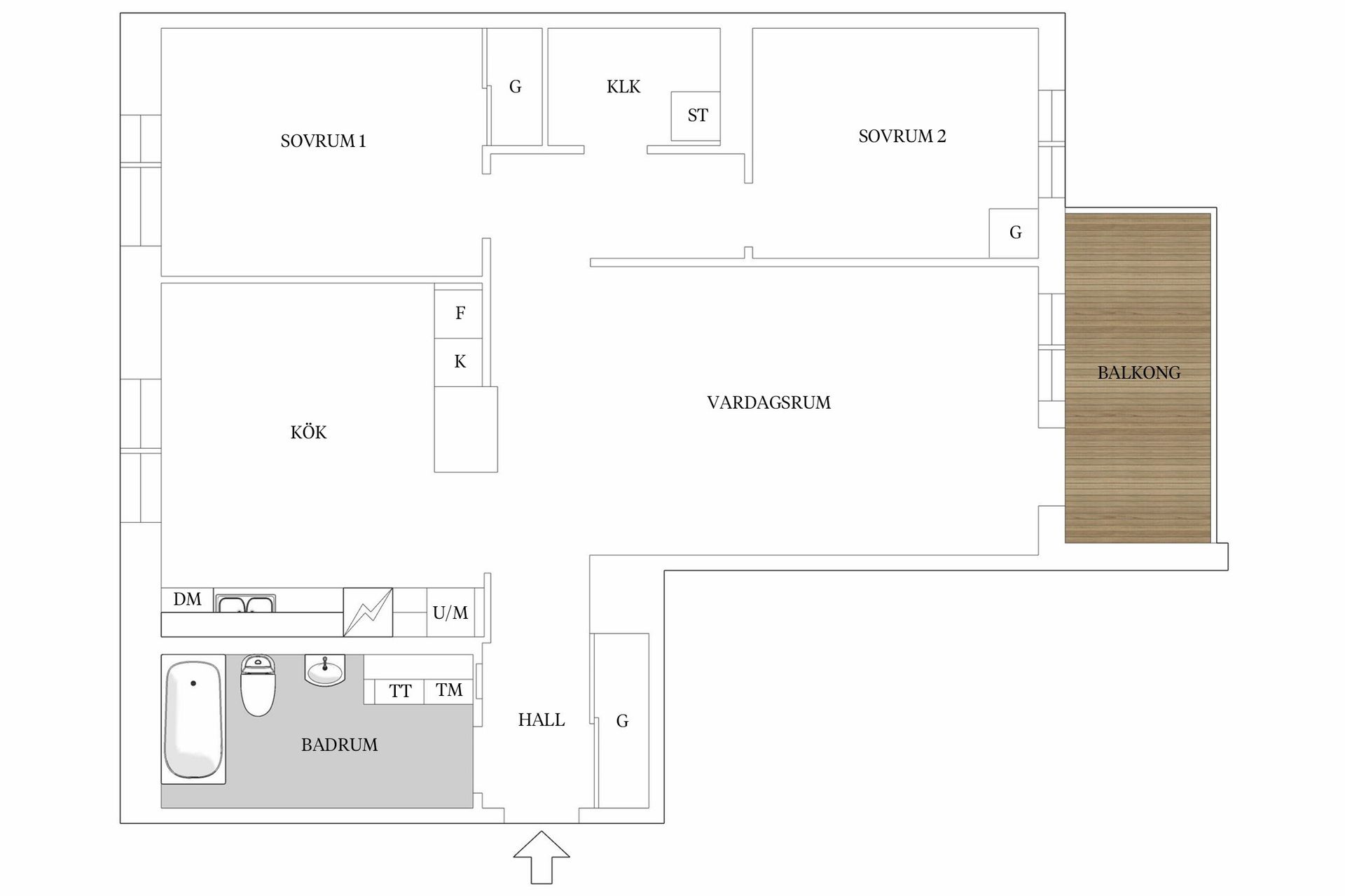 Bostadsrätt, Tappvägen 22, Bromma - Annedal, Stockholm