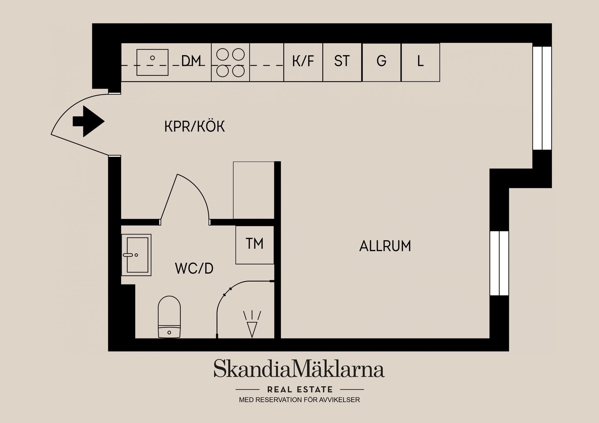 Bostadsrätt, Petterslundsgatan 14E, Fålhagen, Uppsala