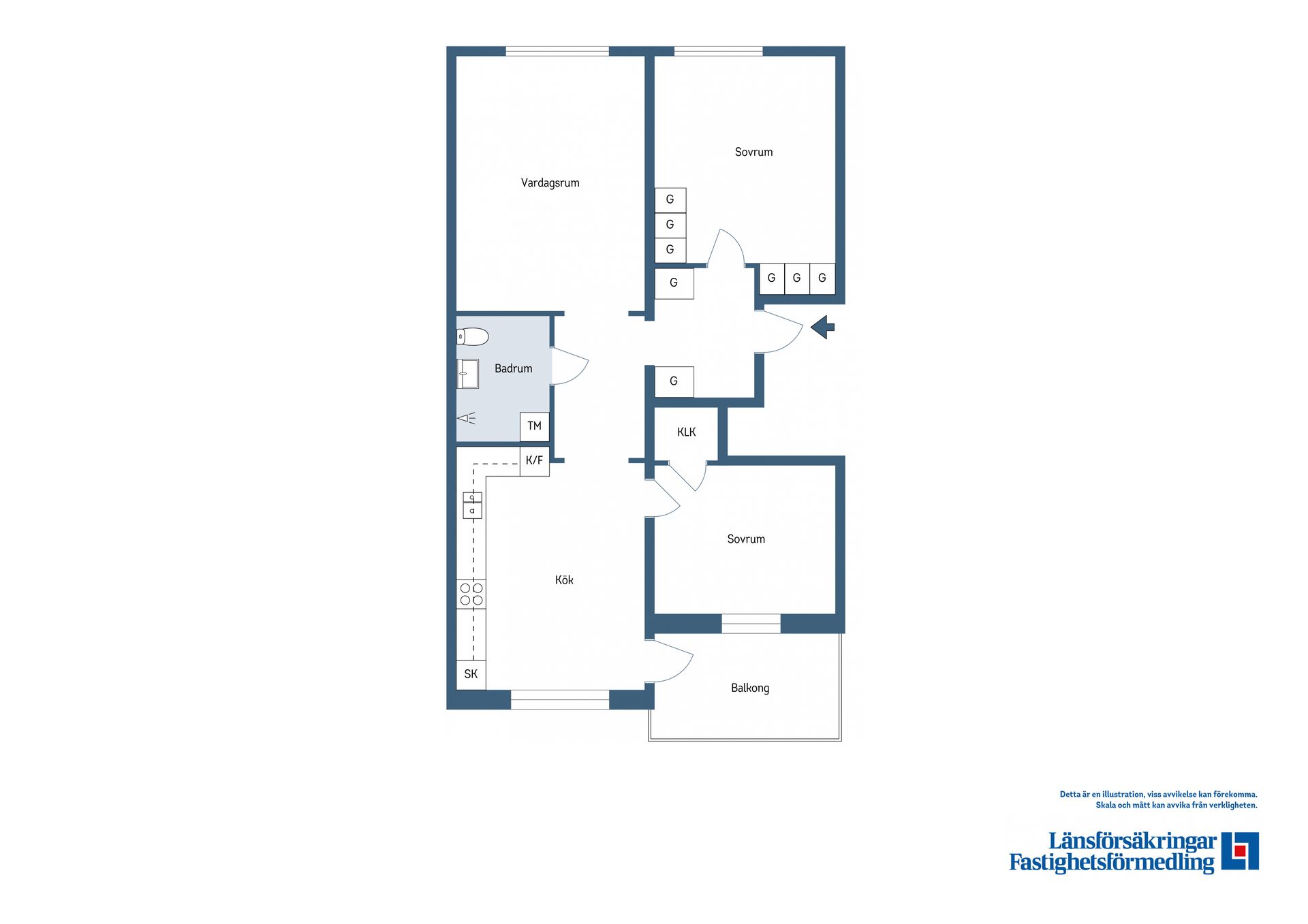 Bostadsrätt, Tegelvägen 10C, Britsarvet, Falun