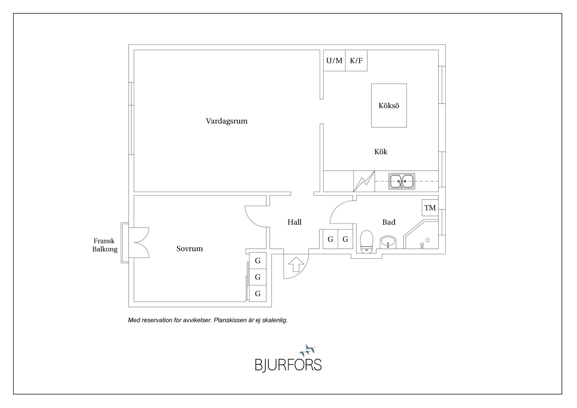 Bostadsrätt, Drottninggatan 48C, Centrum, Trollhättan